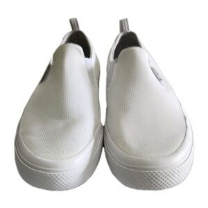 Columbia PFG Bahama Vent Relaxed Slip On Boating Casual White Shoes Women SZ 7.5